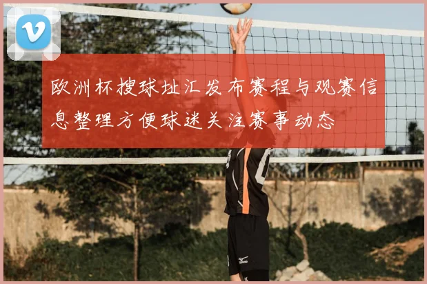 欧洲杯搜球址汇发布赛程与观赛信息整理方便球迷关注赛事动态